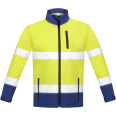 Chaqueta Trabajo Xxxl Al.Vis. Repele Agua Af-Am Softshell L3