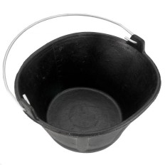 Cubo Const Italiano 10Lt Asa Metalica Cau Ne Bellota