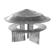 Sombrerete Tubo Estufa 080 A 150 Mm Ac Galv Theca