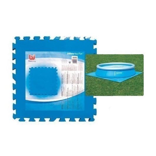 Suelo Pisc. 50X50Cm Encajable Bestway Eva Az 58220 9 Pz