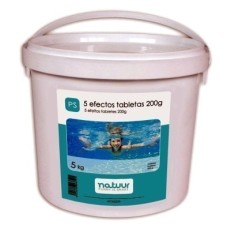 Cloro Pisc. 5 Acciones Natuur Tableta 200Gr Nt100239 5 Kg