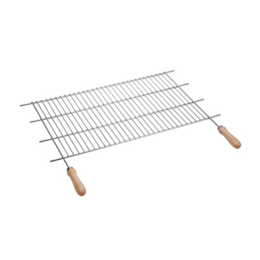 Parrilla Barbacoa 52-62X40Cm Recortable Zincado Sauvic