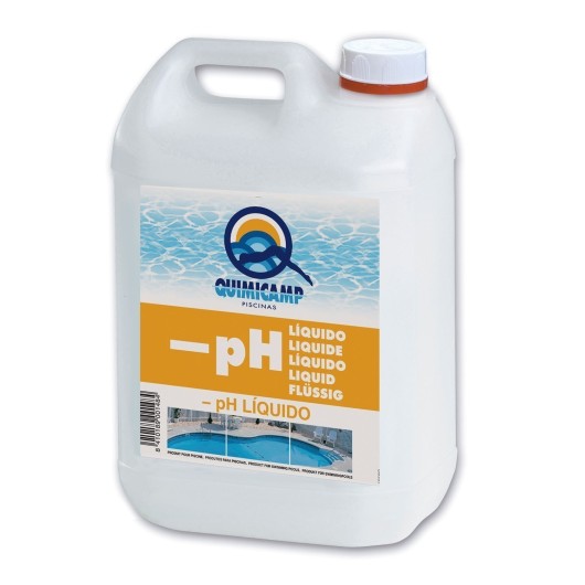 Reductor Pisc. 5Lt Ph Liquido Quimicamp Clorhidrico 203205 A