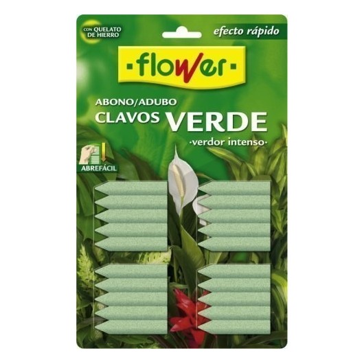 Abono Planta Verde Clavo Flower 15501 20 Pz