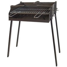 Barbacoa Carbon-Lea Rectangular Soporte Paellero 60 X 40 X