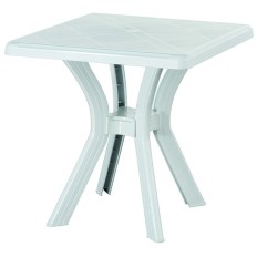 Mesa Cuadrada Daito Blanco 75 X 75 Cm