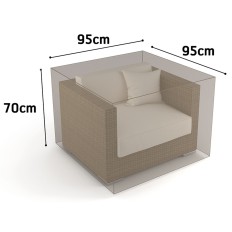 Funda Sillon 1 Plaza Vison 95 X 95 H 70