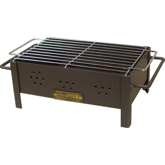 Barbacoa Carbon Rectangular Sobremesa Parrilla Cincada 31 X