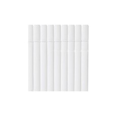 Cañizo Sintetico Pvc Plasticane Oval 1 X 3 M Blanco