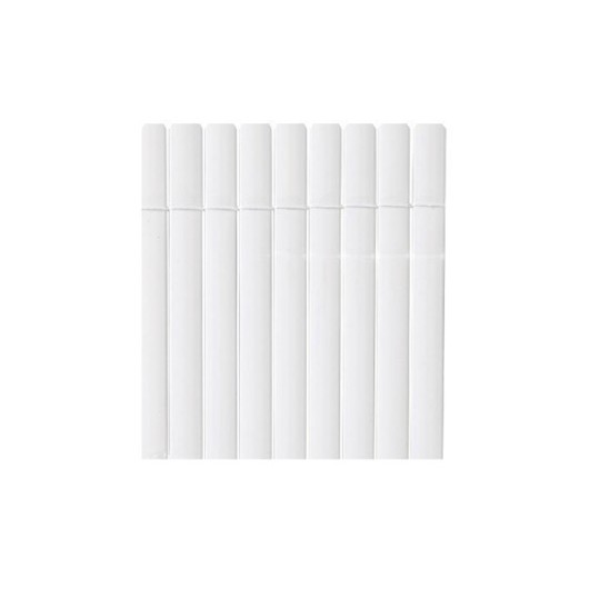 Cañizo Sintetico Pvc Plasticane Oval 1 X 3 M Blanco