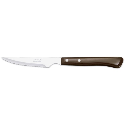 Cuchillo Cocina Chuletero 110Mm Mango Madera  Inox Arcos 804000