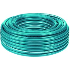 Manguera 4 Capas Aqua Plus Tricotada  15 Mm Con Accesorios
