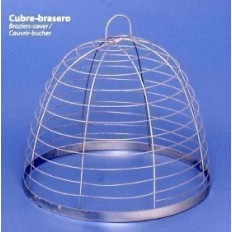 Cubre-Brasero Ovalado 30Cm Metal Wamja