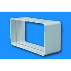 Manguito Extraccion/Aire Tubo Rectangular Blanco 510 Tubpla