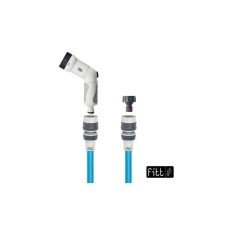 Manguera Extensible Ikon Azul Hasta 10 M Con Accesorios