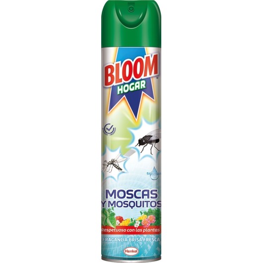 Insecticida Hogar Moscas Y Mosquitos Bloom 600 Ml