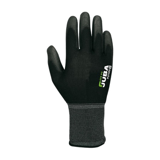 Guante Nilon Recubierto Poliuretano Eco-Pu Talla 11 Negro