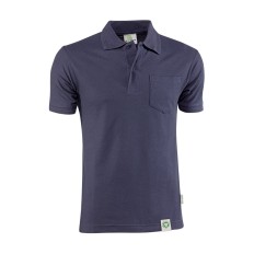 Polo Algodon Organico Marino Talla L