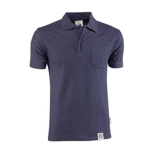 Polo Algodon Organico Marino Talla Xl