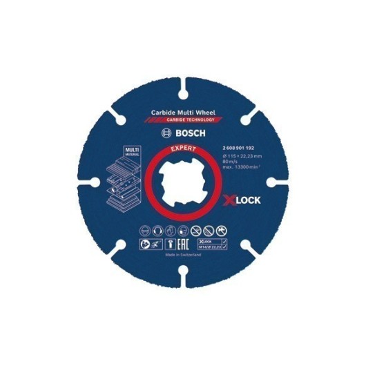 Disco X-Lock Expert Carbide Mw  115 Mm