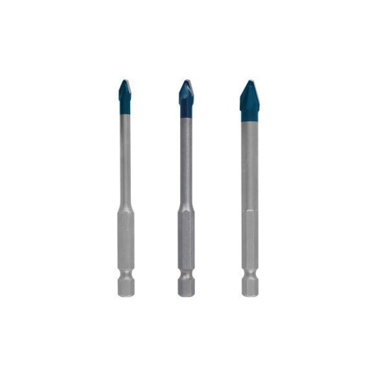 Juego Brocas Porcelanico Expert Hex-9 Hardceramic 3 Uds  5
