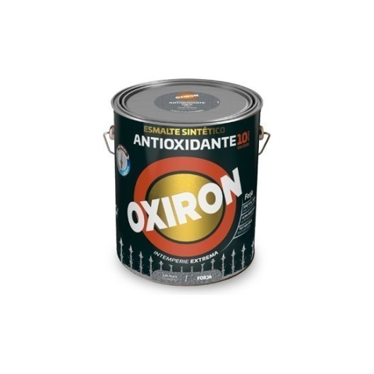 Esmalte Antioxidante Oxiron Forja 4 L Gris Acero