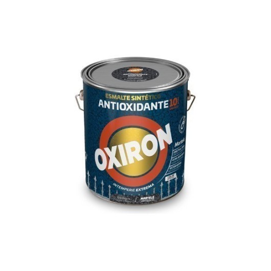 Esmalte Antioxidante Oxiron Martele 4 L Gris Oscuro