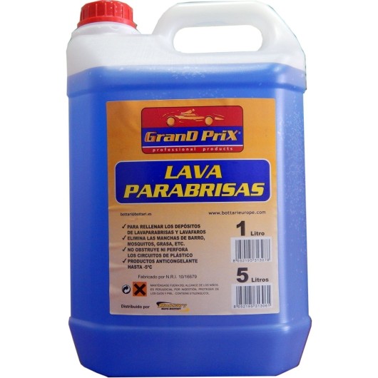 Lavaparabrisas Coche5Lt 10% Azul