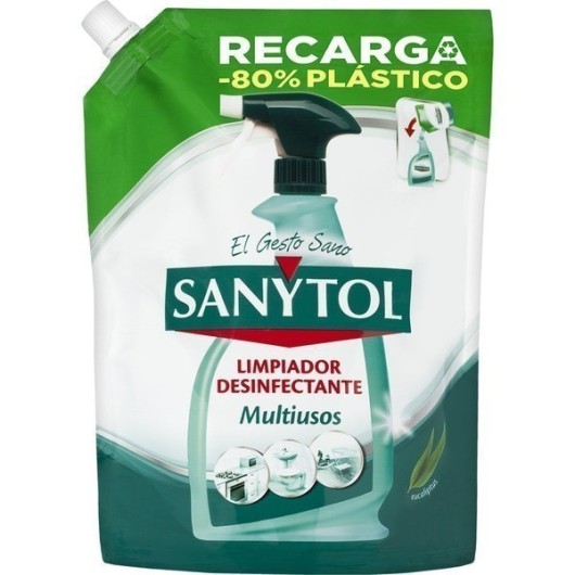 Limpiador Desinfectante Multiusos Eco-Recarga 750 Ml