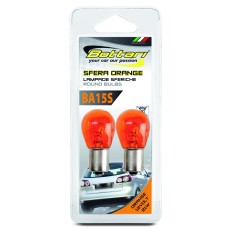 Lampara Auto 12V-21W Luz Intermitencia Naranja Ba15S