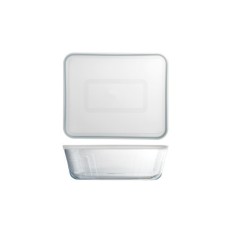 Contenedor Rectangular Vidrio Pyrex Rectangujlar 4,2 L