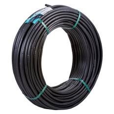 Tuberia Negra Con Goteros Turbulentos Cada 33 Cm  16 Mm 25