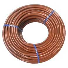 Microtubo Marron Para Goteo  6,5 X 4,5 15 M