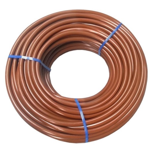 Microtubo Marron Para Goteo  6,5 X 4,5 15 M