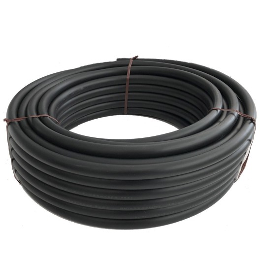 Tuberia Pe Bd Goteo 4 Bares Negra  16 Mm 25 M