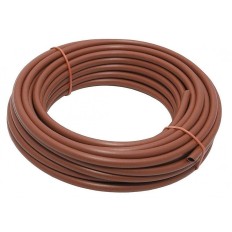 Tuberia Pe Bd Goteo 4 Bares Marron  16 Mm 25 M