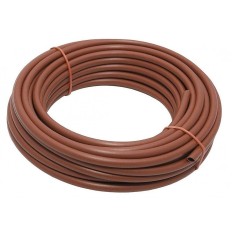 Tuberia Pe Bd Goteo 4 Bares Marron  16 Mm 50 M