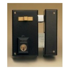Cerradura Sobreponer 70X40Mm 56A70Ihn Hierro Niquel Picaporte/Palanca Izquierda Yale