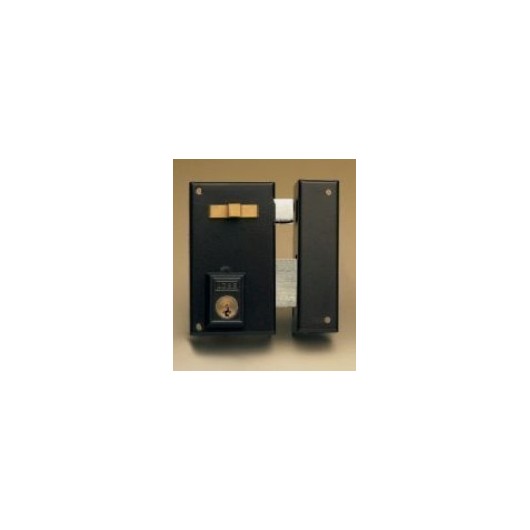 Cerradura Sobreponer 70X40Mm 56A70Ihn Hierro Niquel Picaporte/Palanca Izquierda Yale