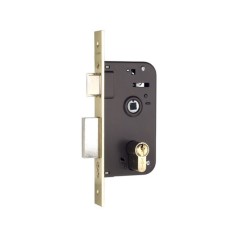 Cerradura Madera Embutir  23X35Mm 60060353030Hl2 Laton Canto Cuadrado Yale