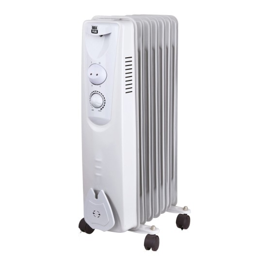 Radiador Elec Aceite 07 Elementos 1500W Boxplus