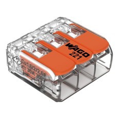 Borna De Conexion Rapida 3 Vias 6Mm2 30 Und. 221-613