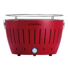 Barbacoa Carbon Sobremesa S  28 Cm Roja