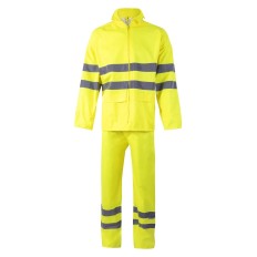 Traje De Lluvia Alta Visibilidad Amarillo Talla 2Xl