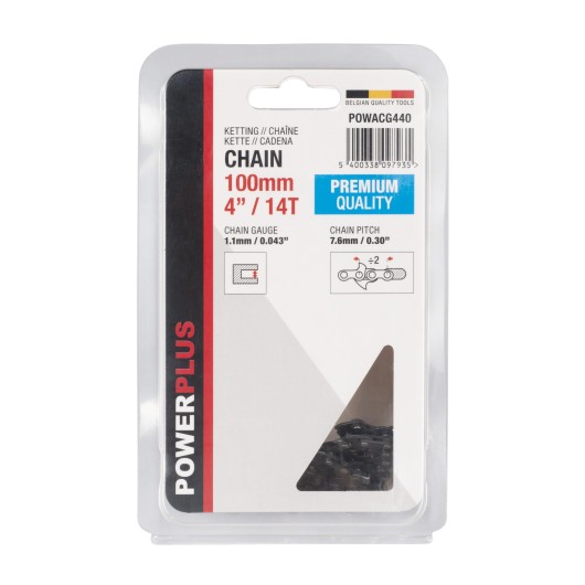 Cadena Motosierra 4" Premium 100 Mm 14T