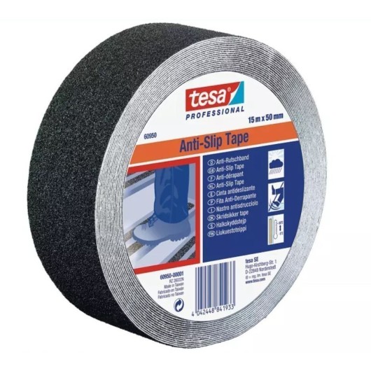 Cinta Antideslizante Negro 15 M X 25 Mm