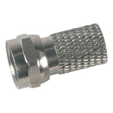 Conector "F" Roscado C/Junta (T100) Caja100