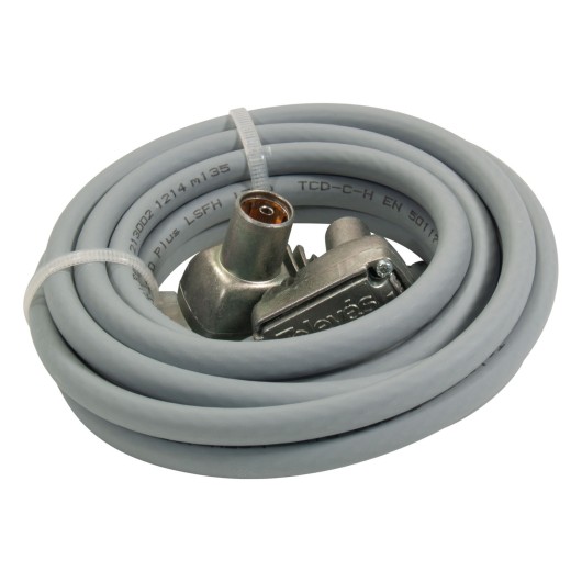 Cable Tv Coaxial Acodado Lte 2.5M
