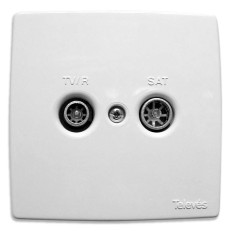 Embellecedor Toma Tv/Fm-Sat
