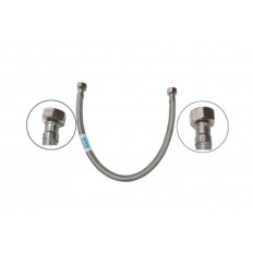 Conexion Flexible Acero Inox Hembra 3/8" - Hembra 3/8" 50 Cm